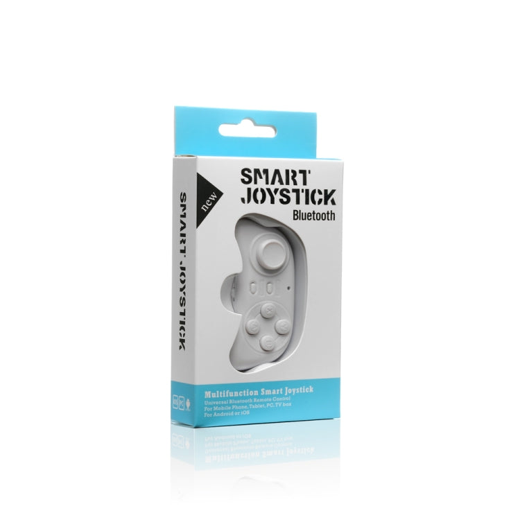 PL-608 Mobile Phone Game Handle Smart Mini Bluetooth Game Handle, White, Black