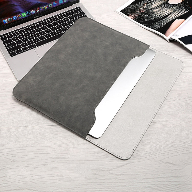 Horizontal Matte PU Laptop Bag, For Macbook 11 Inch A1465/A1370, For Macbook  12 Inch A1534, For Macbook Air/ Pro 13.3 Inch A1466/A1369/A1502/A1425, For Macbook Air/ Pro 13 Inch  A2337/A1989/A2179/A2338/A1708