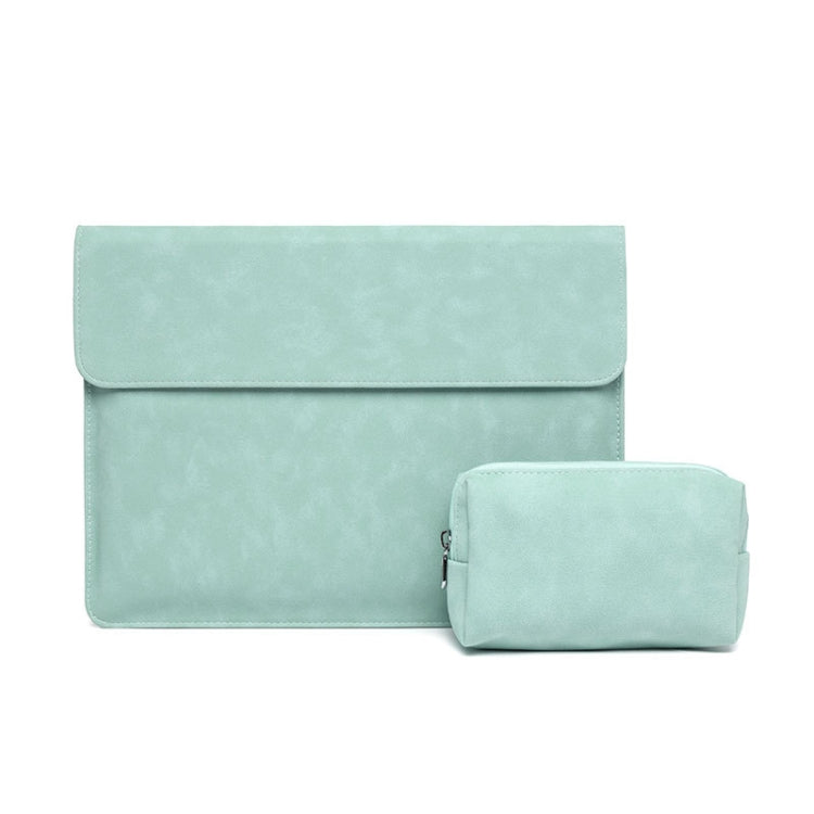 Horizontal Matte PU Laptop Bag, For Macbook 11 Inch A1465/A1370, For Macbook  12 Inch A1534, For Macbook Air/ Pro 13.3 Inch A1466/A1369/A1502/A1425, For Macbook Air/ Pro 13 Inch  A2337/A1989/A2179/A2338/A1708