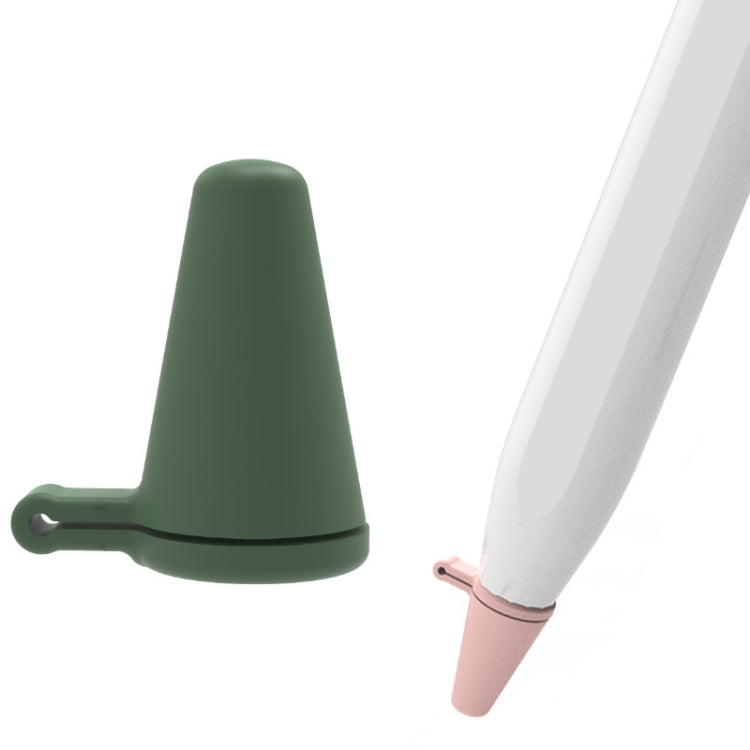 25 PCS Silicone Stylus Nib Case For Apple Pencil 1 / 2 & Huawei Magic Pencil, Transparent, Light Blue, Water Duck, Row Violet, Midnight Green, Blue, Gray, Yellow, Red, Pink, Black