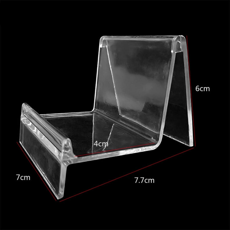 10 PCS Thickened Transparent Wallet Holder Plastic Phone Mask Display Stand Counter Display Stand,Specification:, No. 3 1 Layer, No. 3 2 Layer, No. 3 3 Layer, No. 3 4 Layer, No. 4 1 Layer, No. 4 2 Layer, No. 4 3 Layer, No. 4 4 Layer