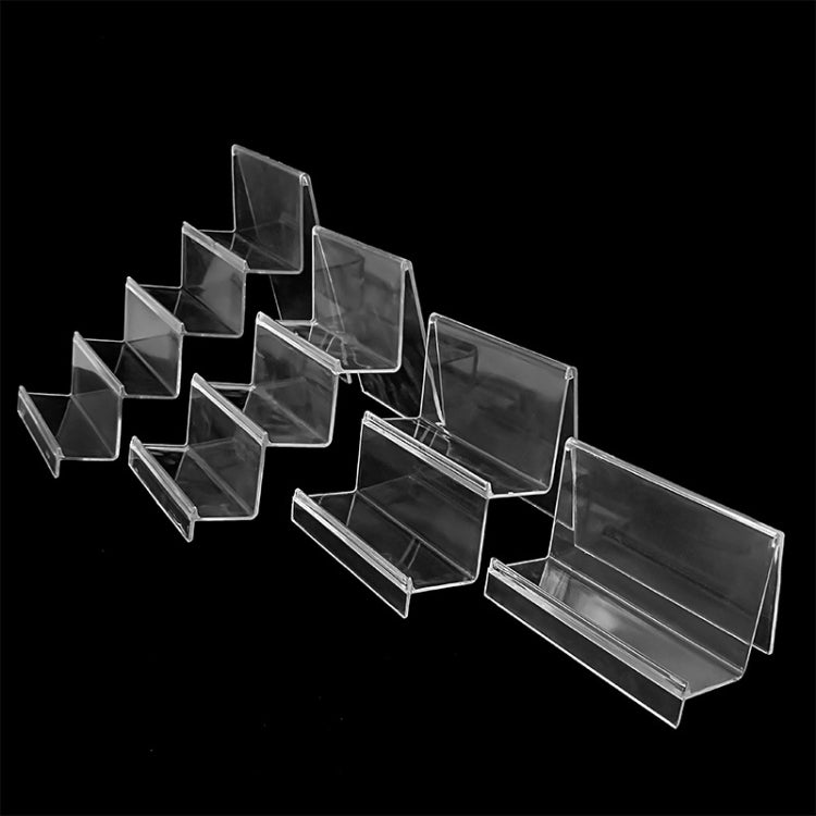 10 PCS Thickened Transparent Wallet Holder Plastic Phone Mask Display Stand Counter Display Stand,Specification:, No. 3 1 Layer, No. 3 2 Layer, No. 3 3 Layer, No. 3 4 Layer, No. 4 1 Layer, No. 4 2 Layer, No. 4 3 Layer, No. 4 4 Layer