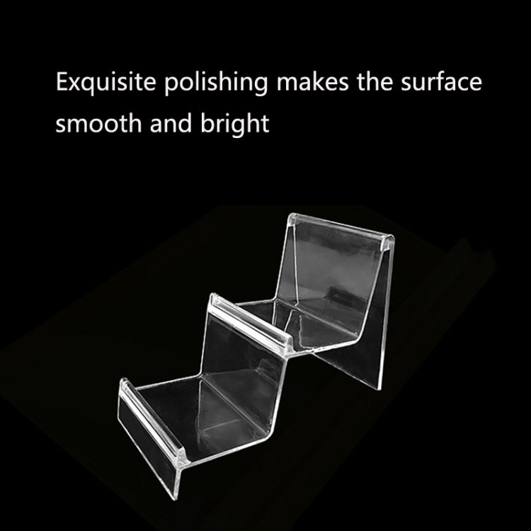 10 PCS Thickened Transparent Wallet Holder Plastic Phone Mask Display Stand Counter Display Stand,Specification:, No. 3 1 Layer, No. 3 2 Layer, No. 3 3 Layer, No. 3 4 Layer, No. 4 1 Layer, No. 4 2 Layer, No. 4 3 Layer, No. 4 4 Layer