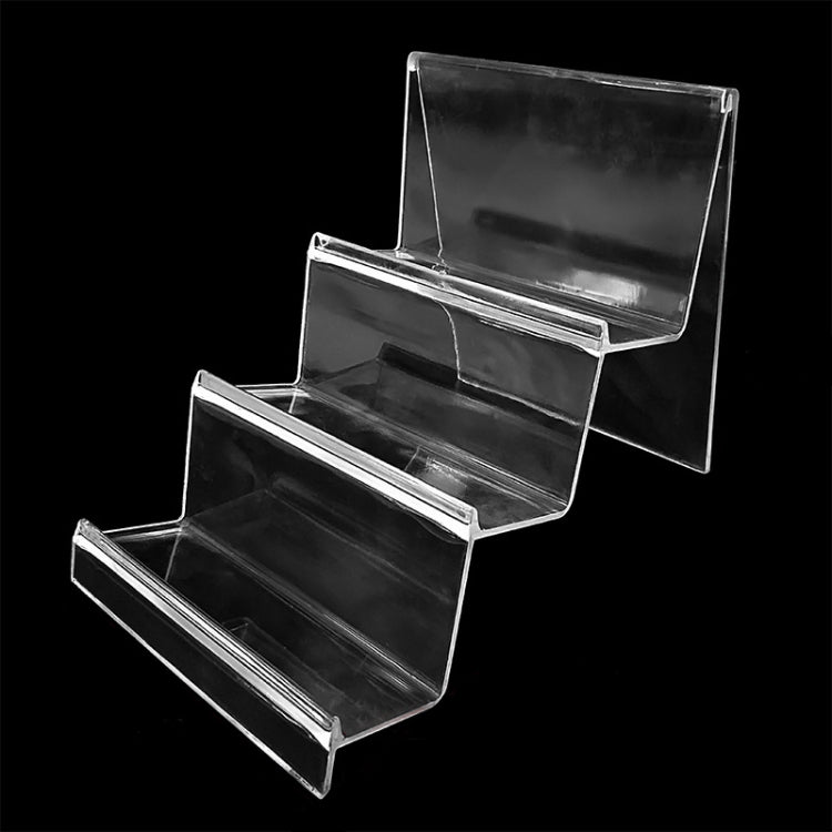 10 PCS Thickened Transparent Wallet Holder Plastic Phone Mask Display Stand Counter Display Stand,Specification:, No. 3 1 Layer, No. 3 2 Layer, No. 3 3 Layer, No. 3 4 Layer, No. 4 1 Layer, No. 4 2 Layer, No. 4 3 Layer, No. 4 4 Layer