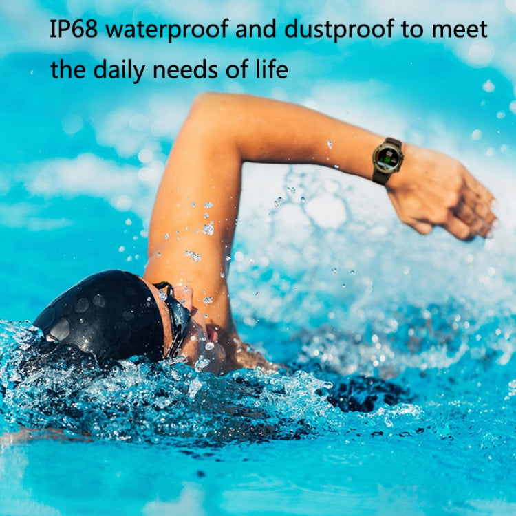 OD-1 Heart Rate Sphygmomanometer Step Body Temperature Waterproof High-Quality Speaker Bluetooth Call Bracelet, Yellow, Red, Silver Gray