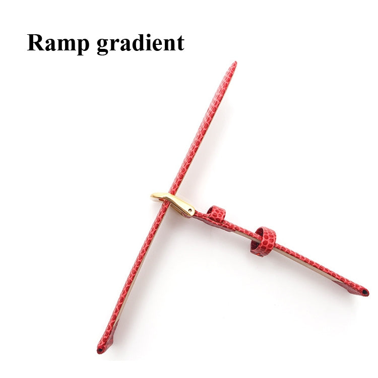 Thin Watch Chain With Calfskin Lizard Pattern Strap, Strap Width  12mm, Strap Width  18mm