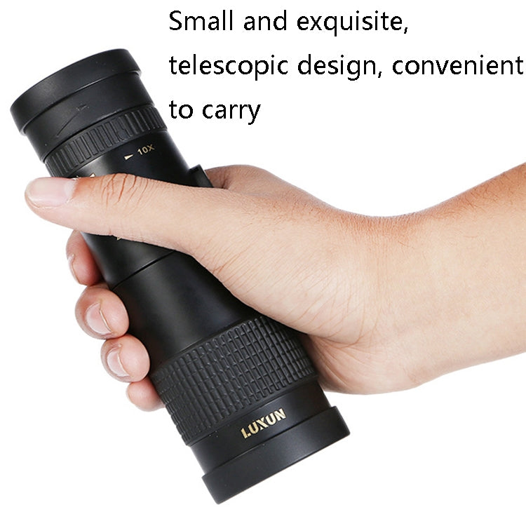 LUXUN 10-30x40 Single-Cylinder HD High-Power Telescope Mobile Phone Mini Telescope, Telescope Set