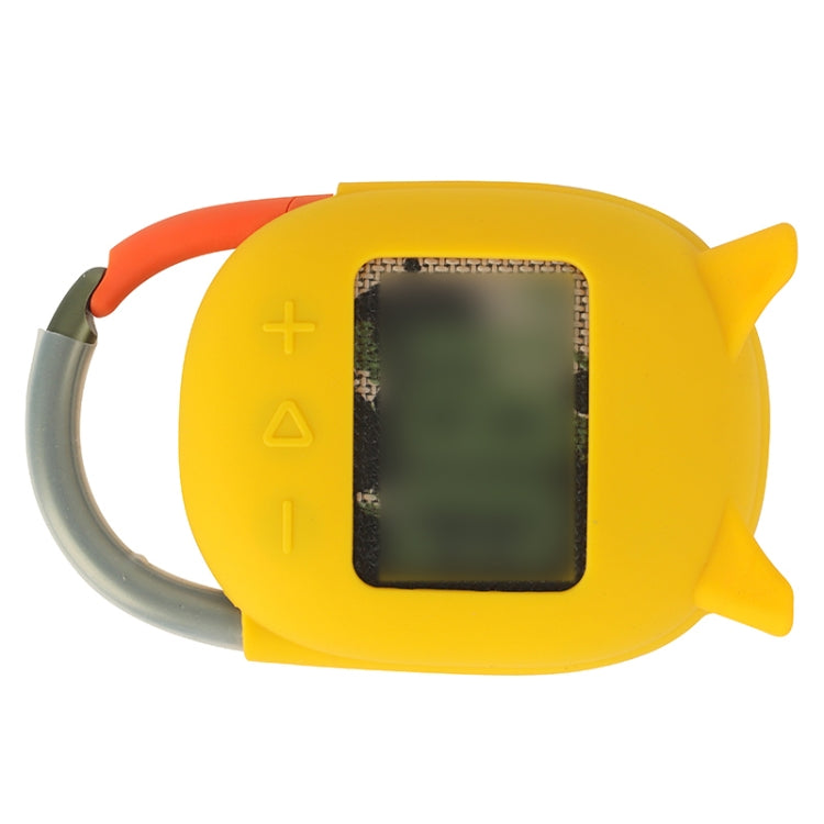 For JBL Clip 4 Bluetooth Speaker Silicone Case Protective Case, Style 1 (Blue), Style 1 (Army Green), Style 1 (Silver Gray), Style 1 (Orange), Style 1 (Red), Style 1 (Black), Style 1 (Yellow)