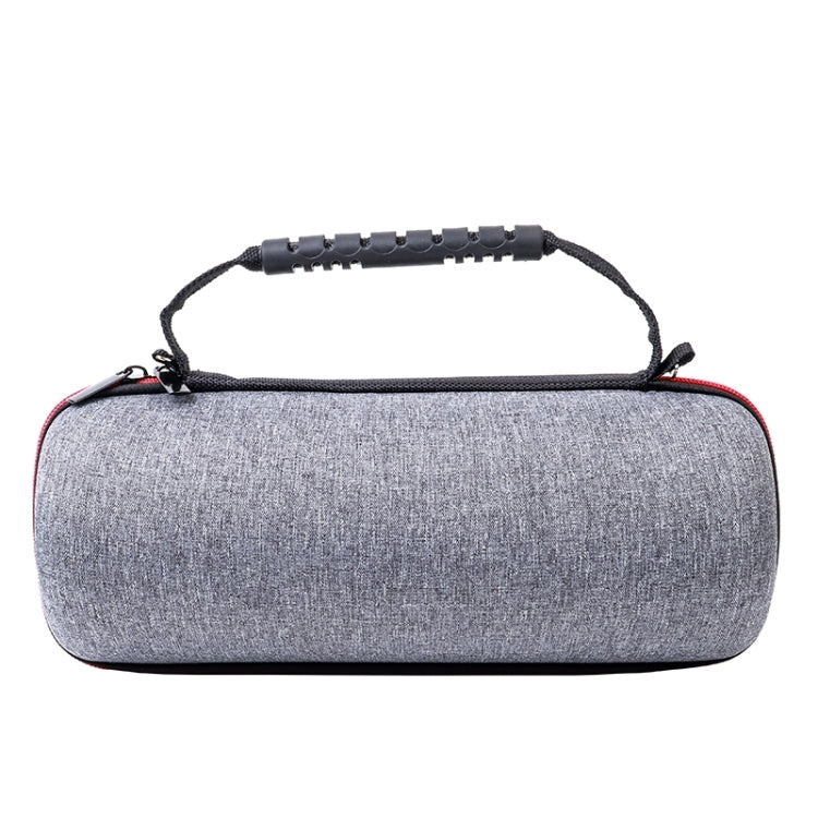 P402 For JBL Pulse4 Velvet Lining Portable Storage Bag Protective Cover, Silver Gray+Black, Black+Gray, Black Net Grid