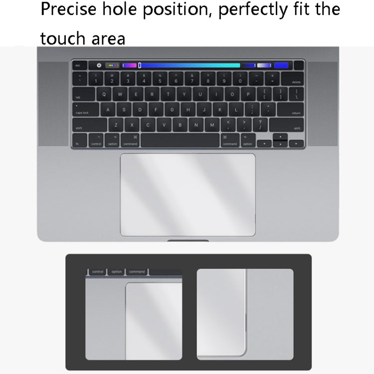 Film de protection transparent givré anti-poussière pour pavé tactile d'ordinateur portable, pour MacBook, MacBook Air 13,3 pouces A2337, MacBook Pro 13,3 pouces A1278, MacBook Air 13,3 pouces A1932 2019, MacBook Air 13,3 pouces A1369/A1466