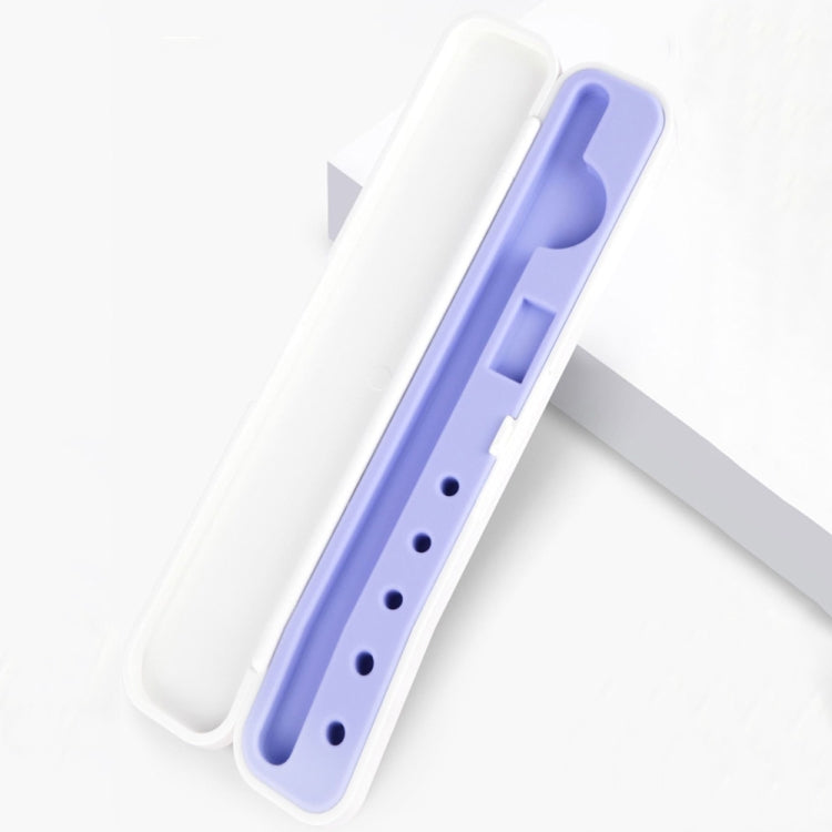 Étui de protection en silicone pour stylet Apple Pencil 1/2. Spécifications : 8 mm (noir graphite), 8 mm (violet clou de girofle), 8 mm (vert nuit foncé), 8 mm (bleu glacier), 10 mm (noir graphite), 10 mm (violet clou de girofle), 10 mm (vert nuit foncé).