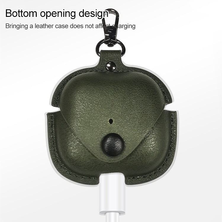 PU Leather Protective Case with Metal Buckle for AirPods 3, For AirPods 3