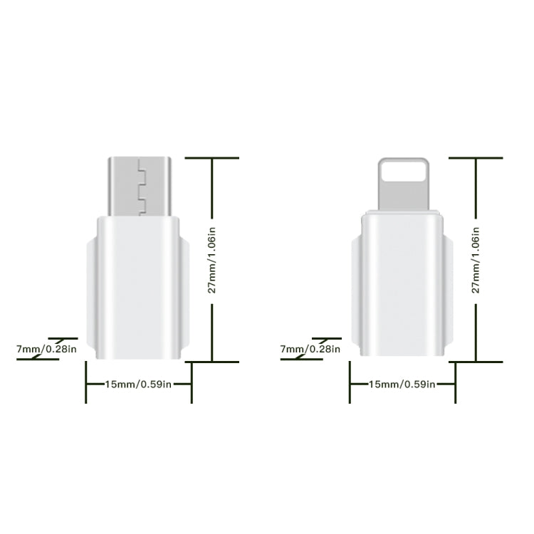 RCSTQ Smartphone Adapter for DJI OSMO Pocket 1/2, Type-C, 8 Pin