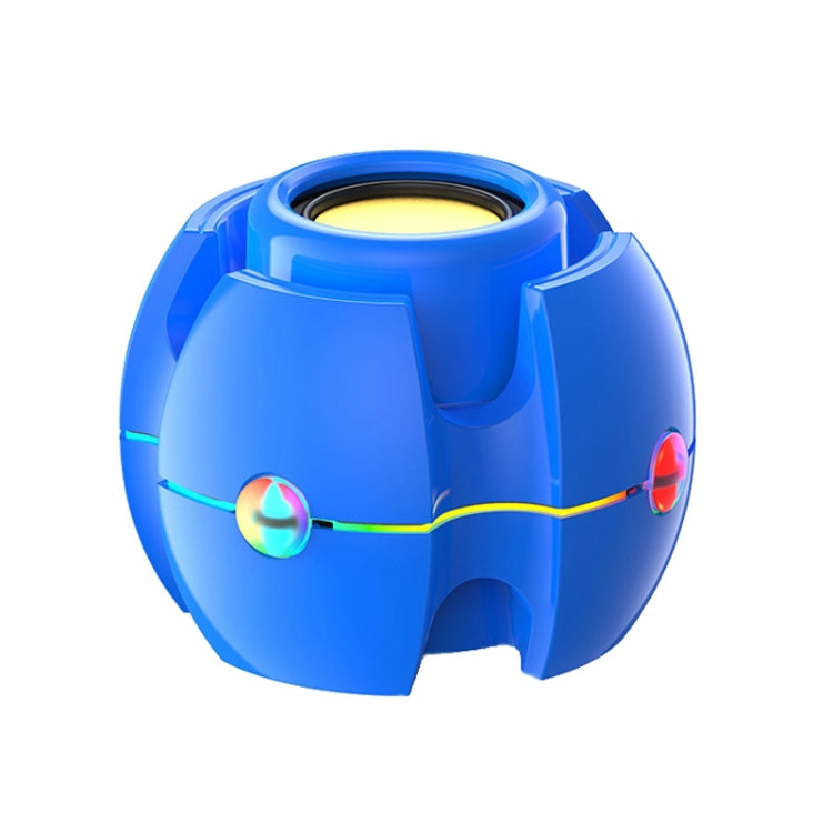 RGB Light Effect Gyro Shape Wireless Bluetooth Audio, White, Pink, Blue, Black, Red