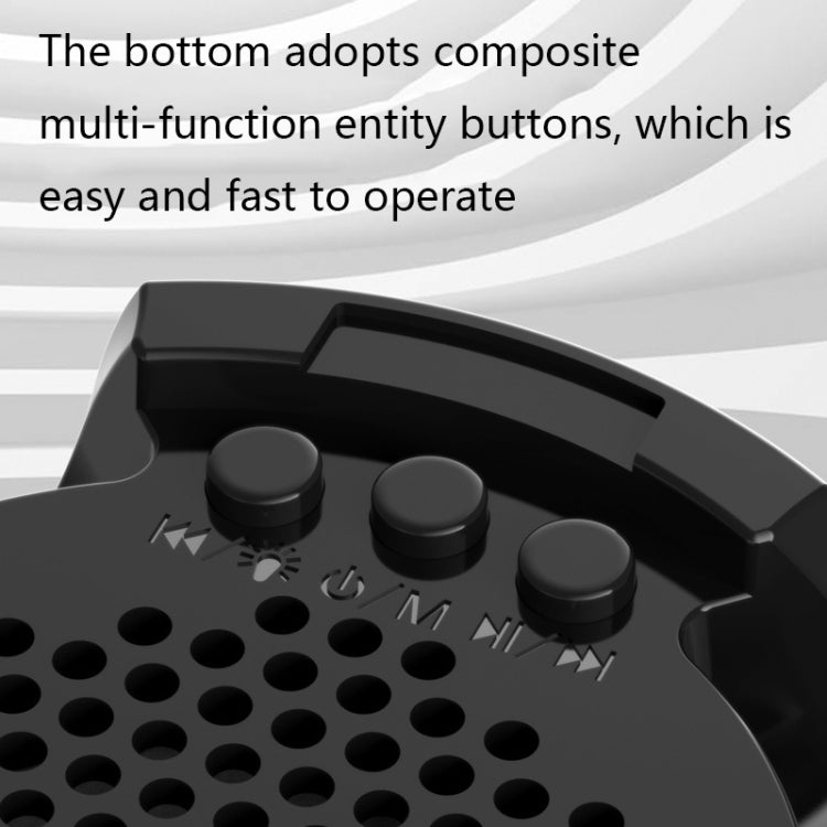 RGB Light Effect Gyro Shape Wireless Bluetooth Audio, White, Pink, Blue, Black, Red