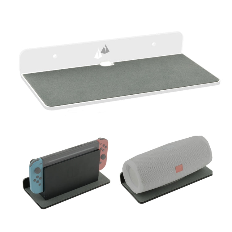 Wall Storage Bracket for Bluetooth Speaker Home Living Room Wall Decoration Storage Organizer, Size: 9 x 4 x 1.25 inch, 9 inch