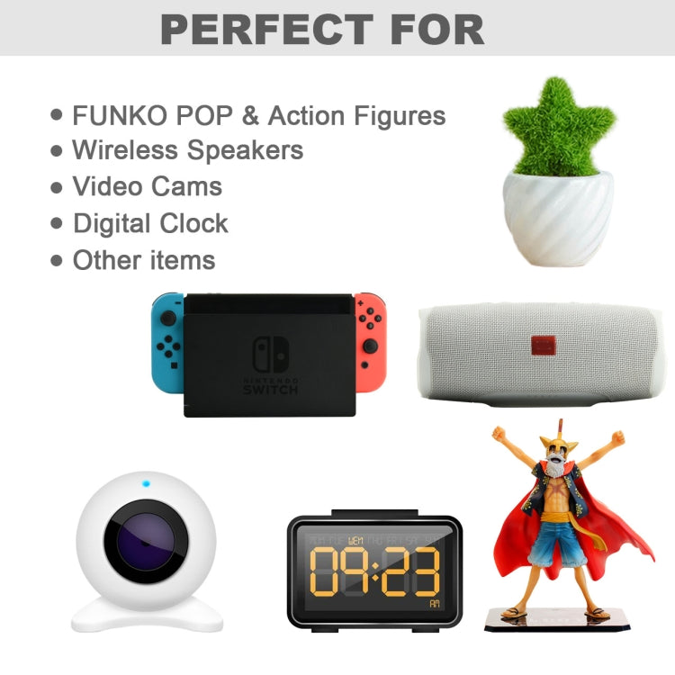 Wall Storage Bracket for Bluetooth Speaker Home Living Room Wall Decoration Storage Organizer, Size: 9 x 4 x 1.25 inch, 9 inch