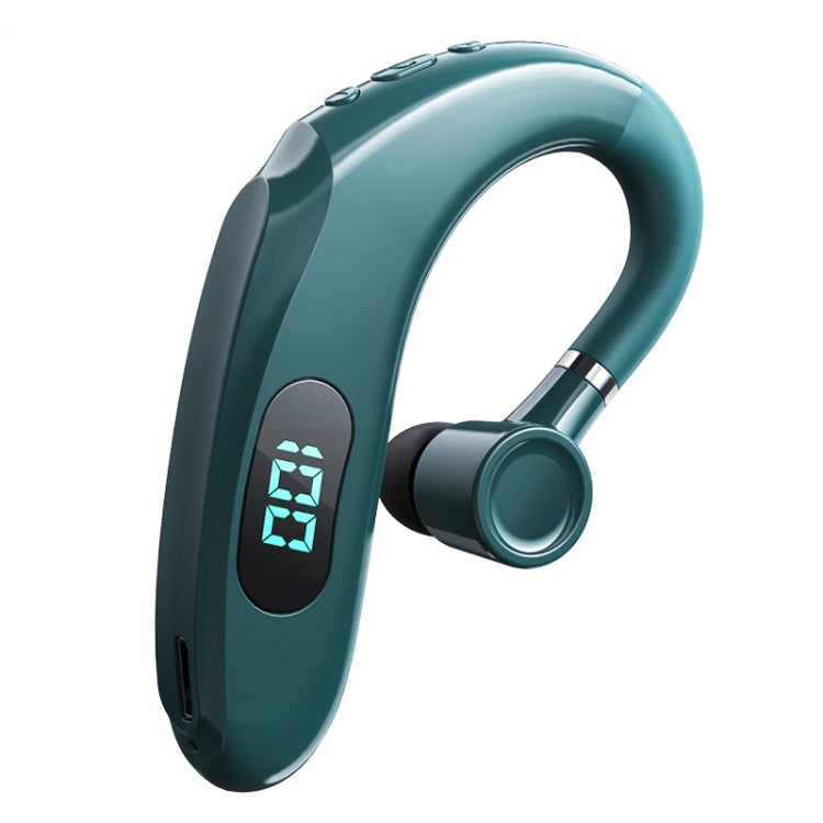 Q20 Bluetooth 5.2 Business Digital Display Sports Earhook Stereo Earphone, Q20 Black, Q20 White, Q20 Green, Q20 Pink, Q20 Yellow, Q20 Blue