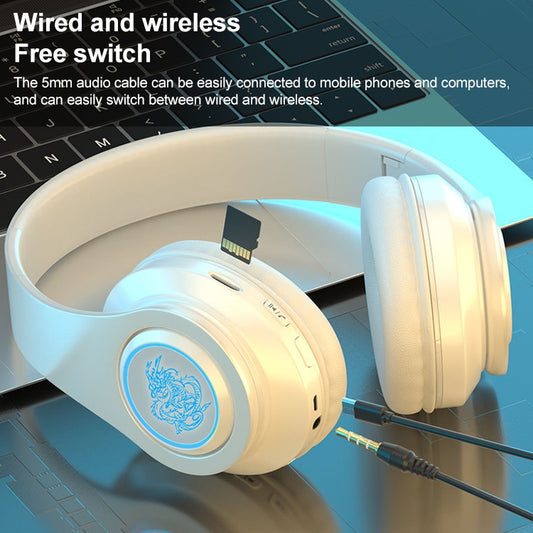 Premium wireless headset worn on head displaying comfort fit