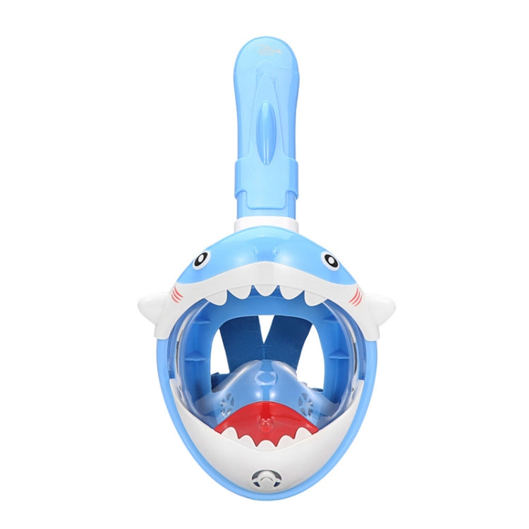 Cartoon Kids Full Dry Diving Mask Swimming Anti-Fog Snorkeling Mask, XS
