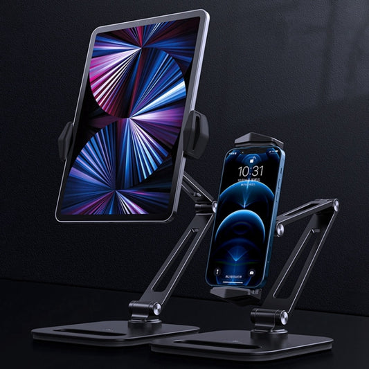 BONERUY P47 universal holder supporting various phone sizes with flexible arm positioning