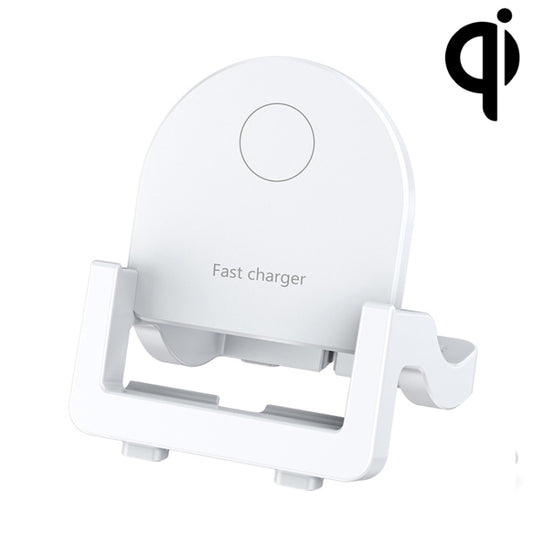 Sleek black wireless charger charging smartphone securely in holder
