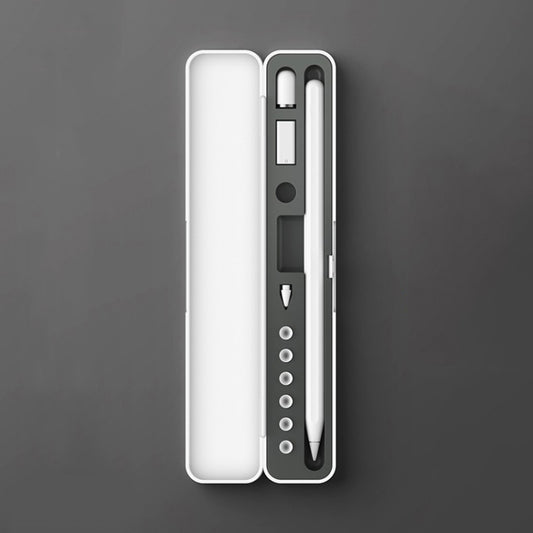 Compact capacitor pen storage solution featuring secure Apple Pencil accessories holder