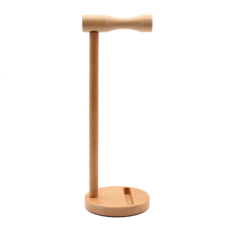 AM-EJZJ001 Desktop Solid Wood Headset Display Stand, Style:, B, C, D, E, F