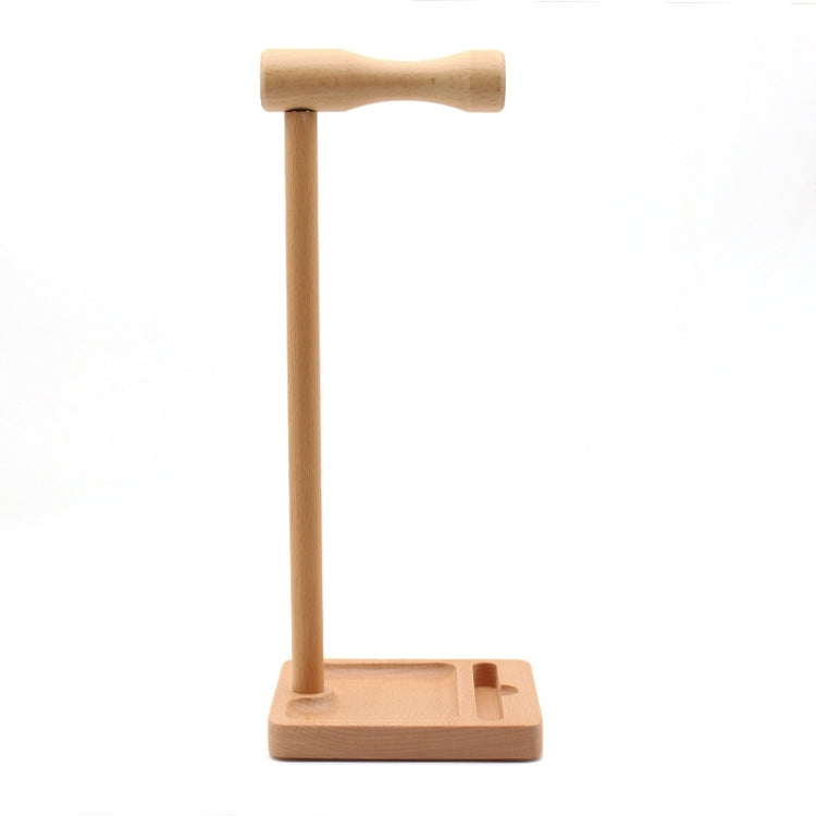 AM-EJZJ001 Desktop Solid Wood Headset Display Stand, Style:, B, C, D, E, F