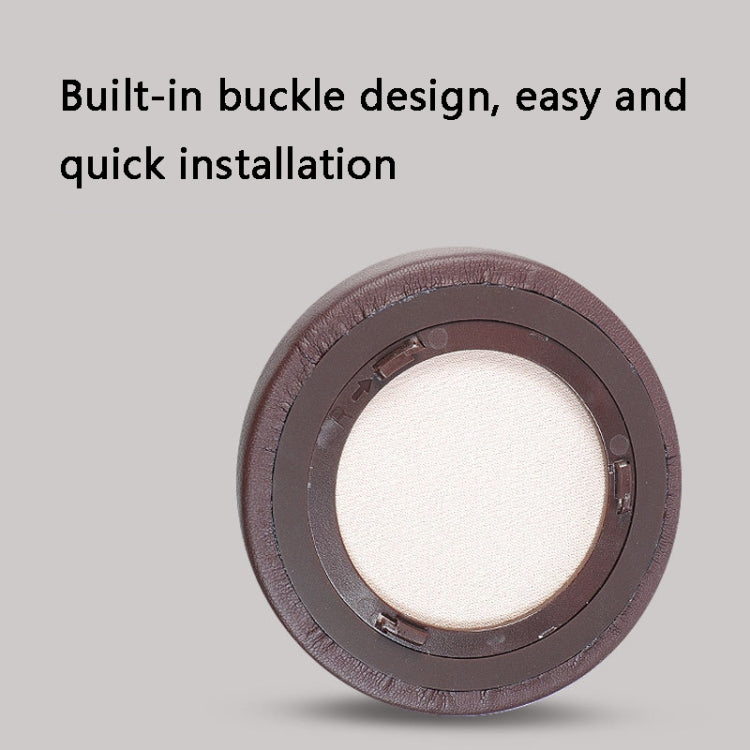 2 PCS 001 Headset Earmuffs with Snap-fit for Corsair Virtuoso RGB, Spec:, Black, White, Brown, Gray, Black Lambskin, Gray Lambskin, Brown Lambskin, Black Mesh