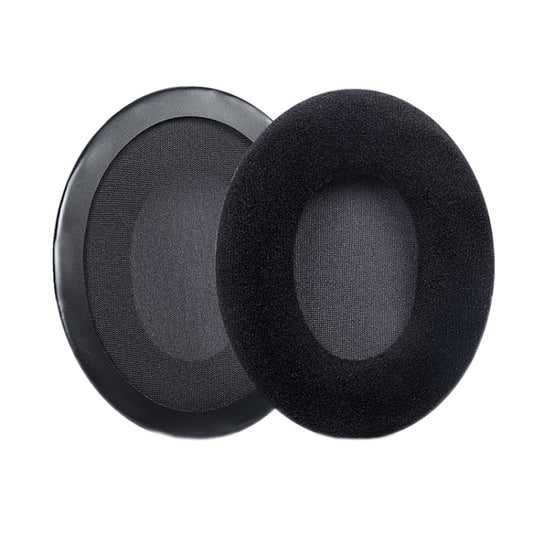 Velvet black earmuff replacement cushions for Kingston HyperX audio gear