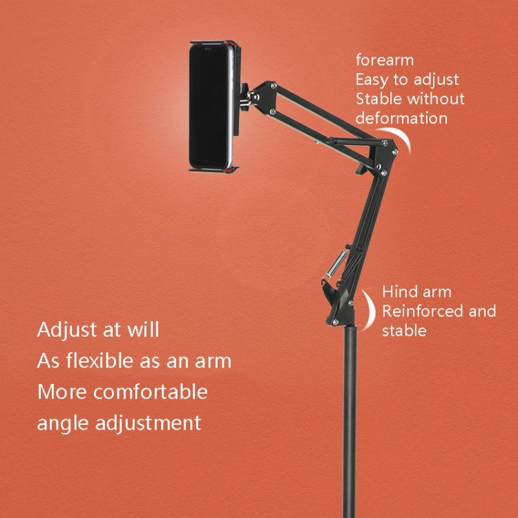 Bedside Sofa Lazy Bracket Mobile Tablet Live Stand, Size:, 135cm