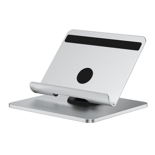 Aluminum alloy folding tablet bracket stand for desk, adjustable support for iPad and tablets