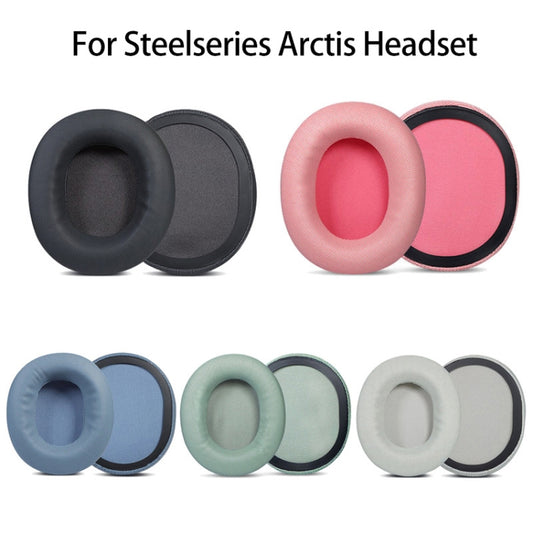 Close-up view of premium memory foam earmuff padding for Arctis 3 5 7 headsets