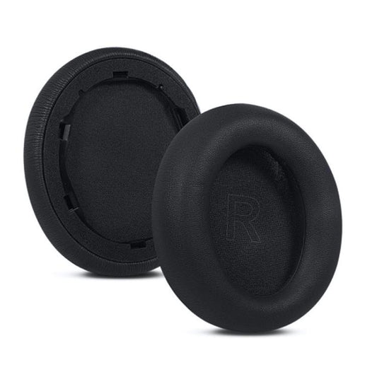 Anker Soundcore earmuff covers demonstrating snug fit on headphones