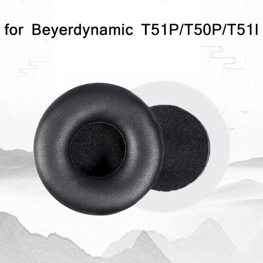 Soft protein leather ear pad replacements compatible with Beyerdynamic headsets