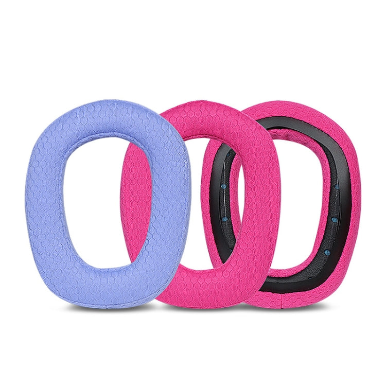 2pcs Sponge Earmuff Headrest Pad For Logitech G435, Rose Red Earmuffs, Blue Earmuffs, Blue Headbeam, Black Headbeam, Purple Headbeam