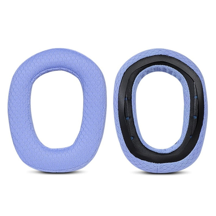 2pcs Sponge Earmuff Headrest Pad For Logitech G435, Rose Red Earmuffs, Blue Earmuffs, Blue Headbeam, Black Headbeam, Purple Headbeam