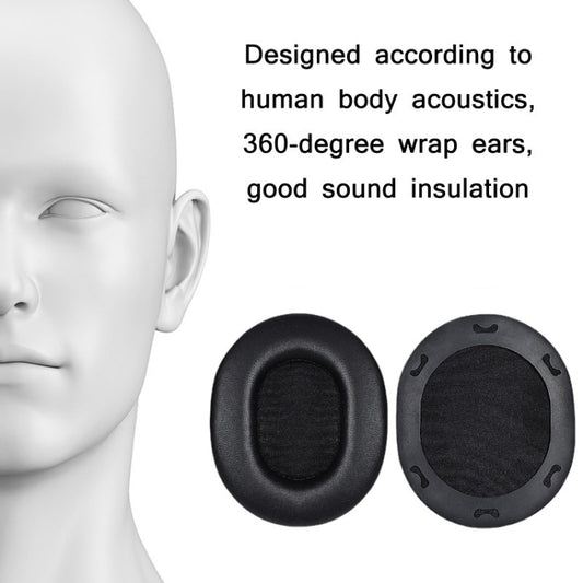 Two-piece protein earmuff and headbeam set packaging for Audio-Technica ATH-M70X