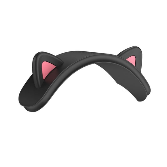 Protective silicone beam cover with cute cat ears design for Apple AirPods Max