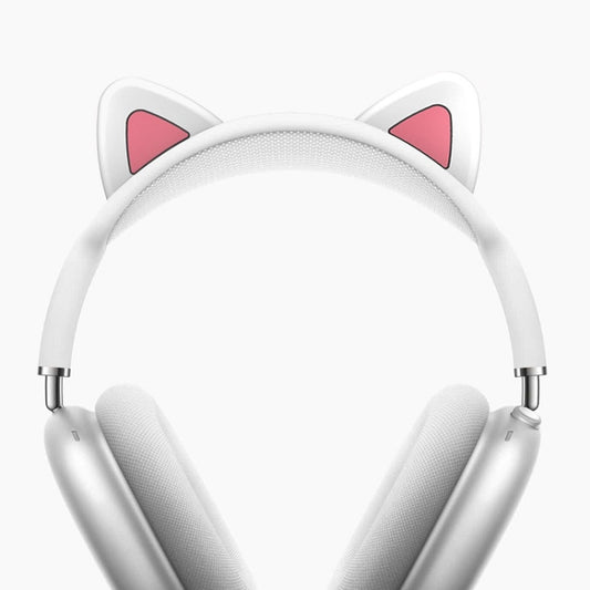 E-Comfort cat-ear silicone beam cover packaging showing black and white color options