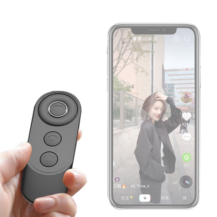 Mobile Phone Bluetooth Selfie Remote Control, Elegant Black