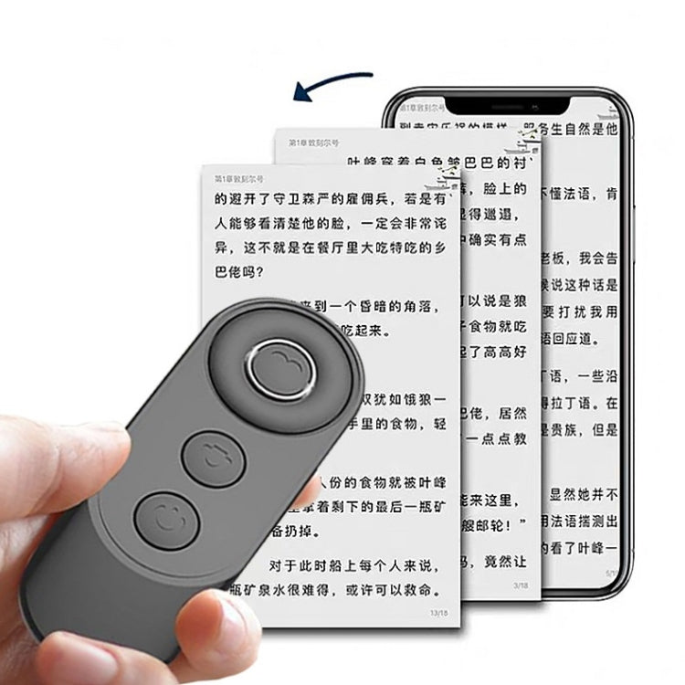 Mobile Phone Bluetooth Selfie Remote Control, Elegant Black