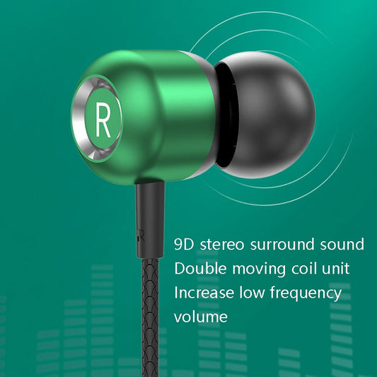 All four color options: TS6000 earphones in white, red, green, and black