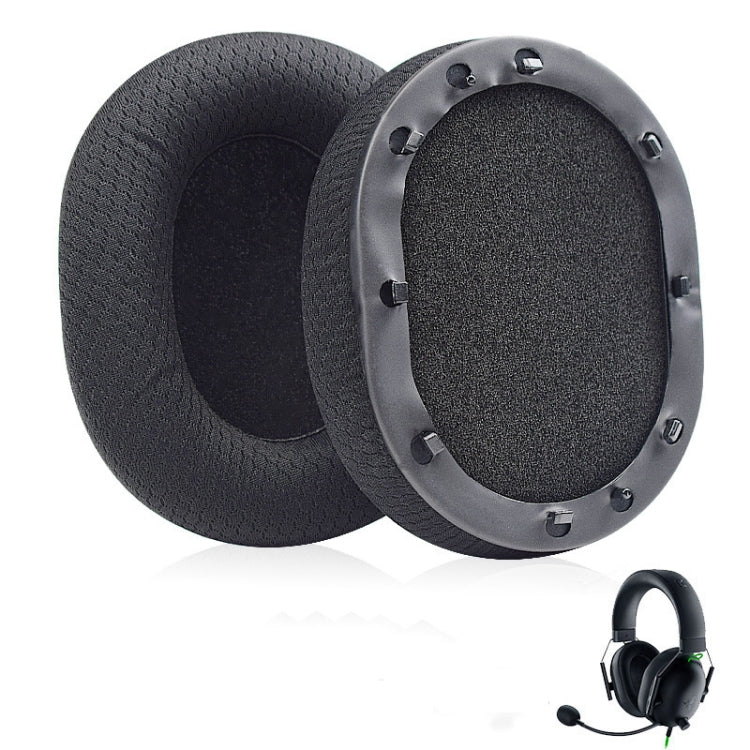 1 Pair Earpads For Razer BlackShark V2 X / V2 USB Headset, Color: Black Gel, Black Mesh, Black Gel