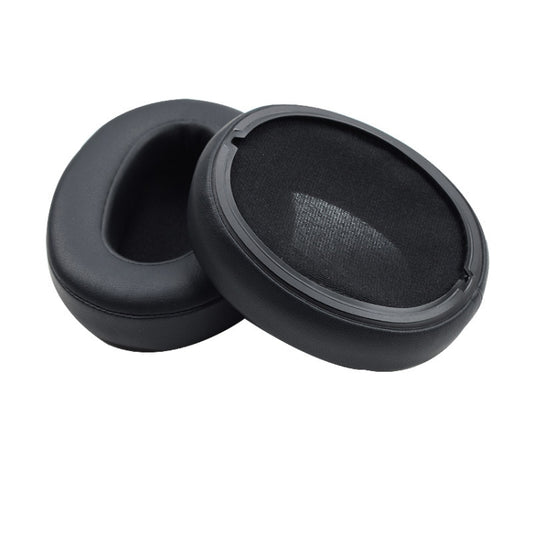 Two-piece sponge earpads compatible with Sony WH-XB900N headset in gray and blue