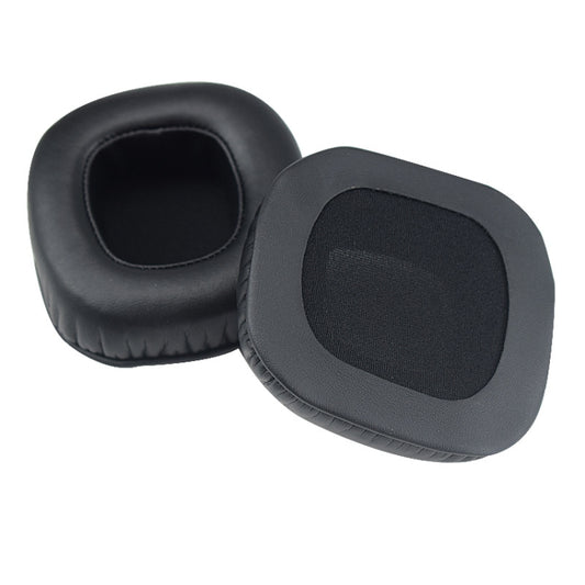 Close-up view of soft foam earpad material for Razer Tiamat 7.1 headset
