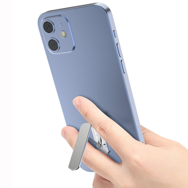 Lot de 2 supports de téléphone invisibles, pliables et rotatifs à 360 degrés