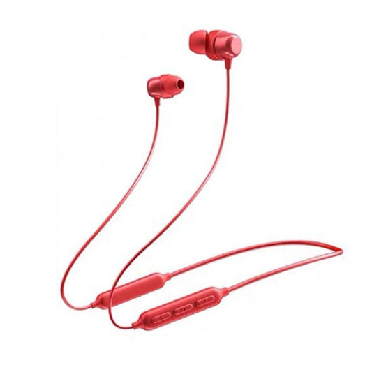 Havit i30 mini neck-mounted magnetic sports Bluetooth earphone in red and black