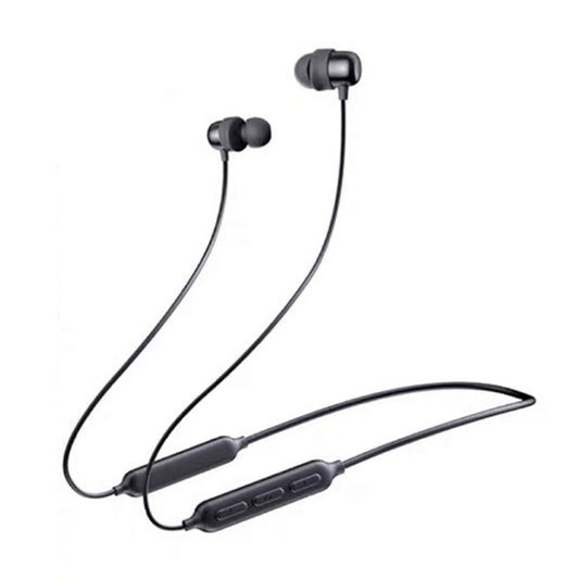 Red Havit i30 magnetic wireless earbuds with neckband design detail